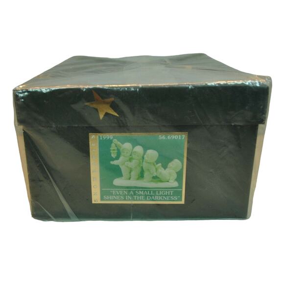 Dept 56 Snowbabies “Even a Small Light Shines in the Darkness” Brand New Sealed - Picture 1 of 3